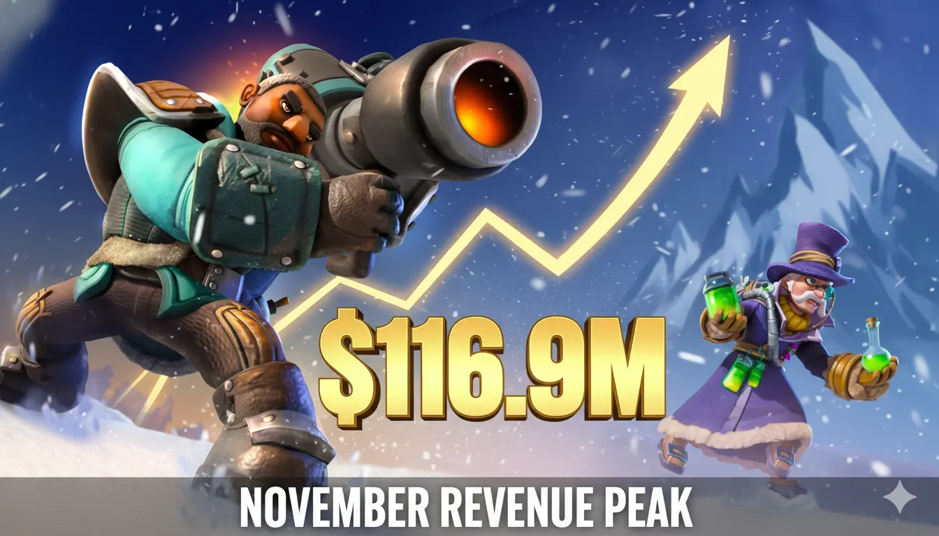 Whiteout Survival Revenue Statistics 2025: Analyzing the $116M Monthly Peak and the Power of Feature-Driven Monetization